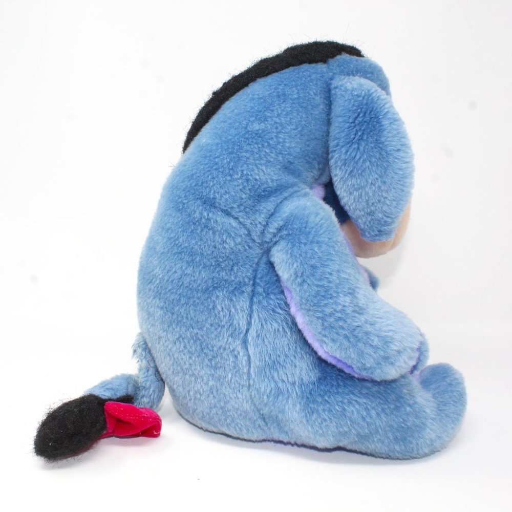 Disney Store Eeyore Plush Stuffed Animal Toy Removable Tail 12" Winnie the Pooh - Picture 4 of 11